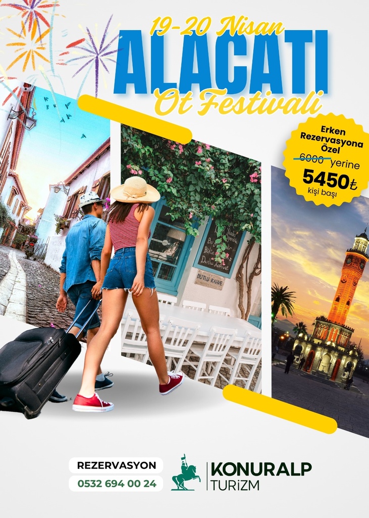 ALAÇATI OT FESTİVALİ TURU