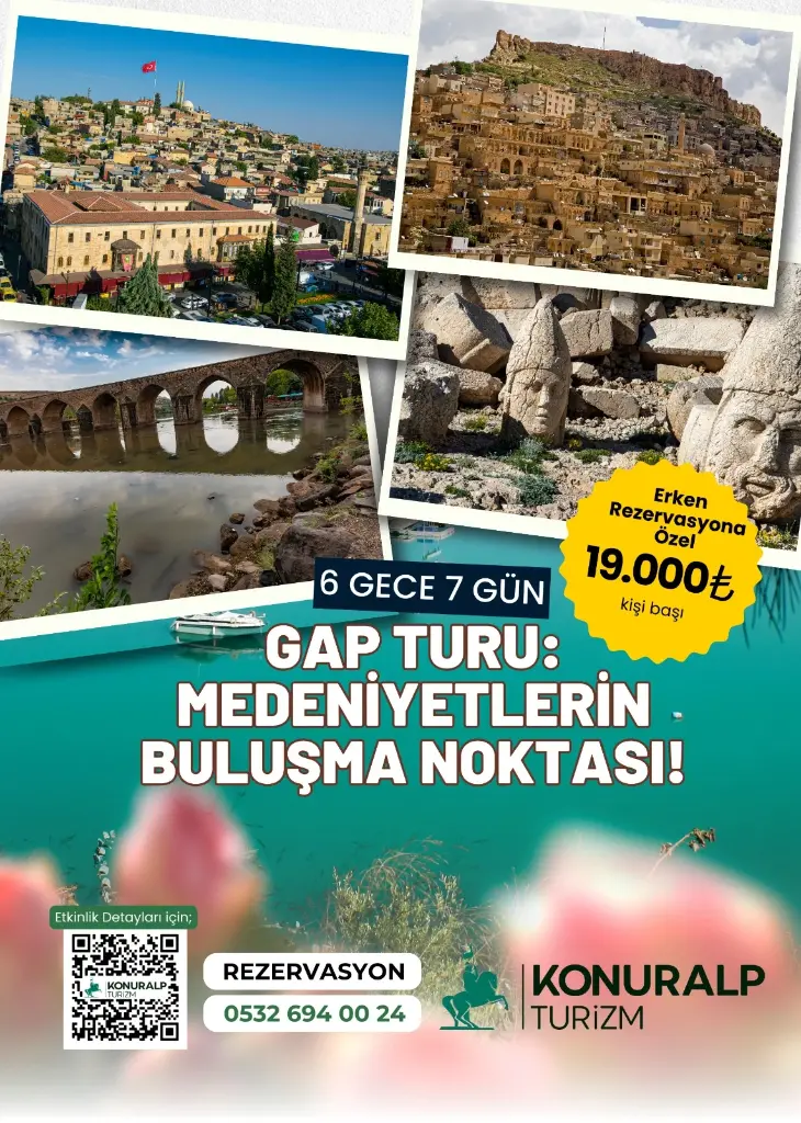GAP TURU (6 GECE / 7 GÜN)