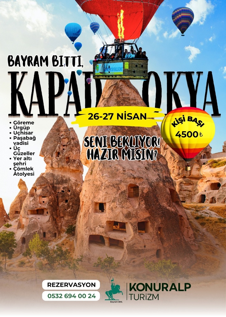 KAPADOKYA GEZİSİ