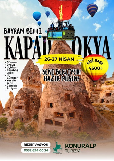 KAPADOKYA GEZİSİ